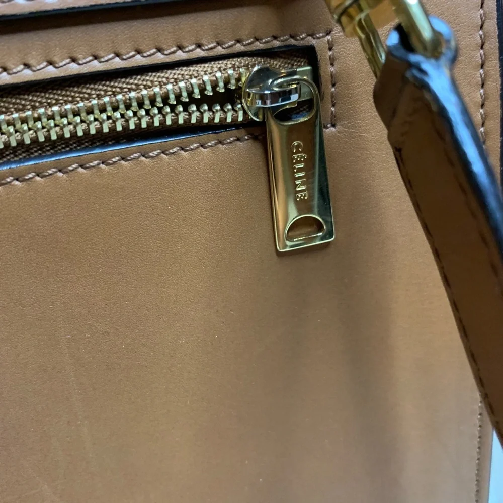 FLASH SALE!! 24 hrs Celine Tan Shoulder Bag - Picture 8 of 9